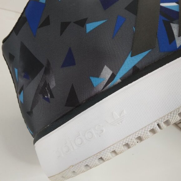 Adidas High-Top Lace up Sneakers Size 6 - Picture 12 of 16